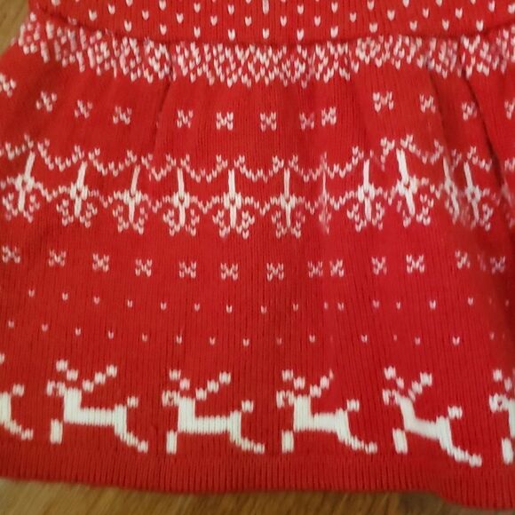 Mrs. Claus Dress Reindeer Print - Picture 2 of 6